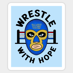 The Lucha With Hope Sticker